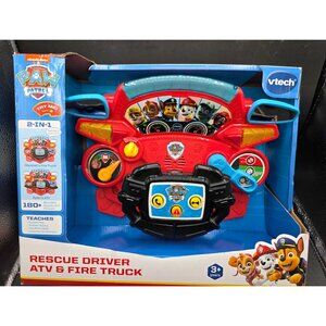 Nickelodeon Paw Patrol Rescue Driver ATV & Fire Truck By VTech 2-In-1